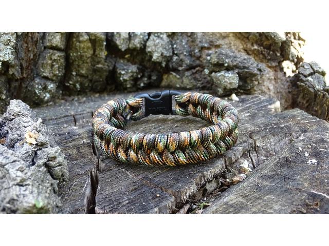 Paracord Fishtail karkötő - Taktikai terep